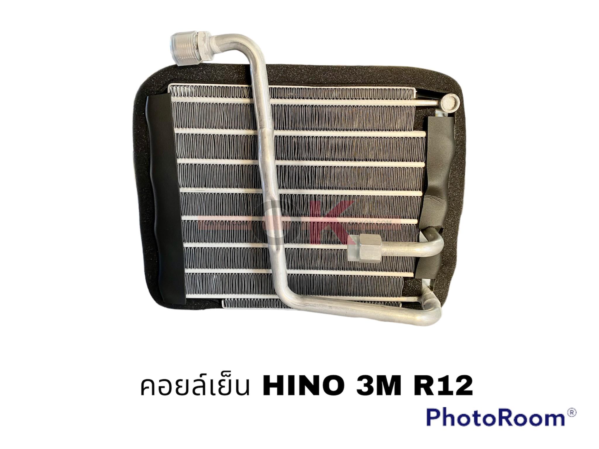 คอยล์เย็น HINO 3M R-12 นำเข้า QL*