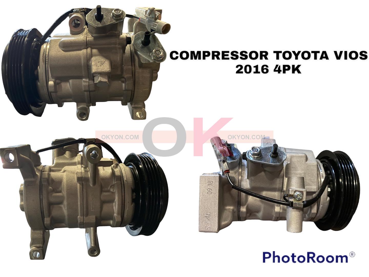 คอมแอร์ใหม่ TOYOTA VIOS 2016 4PK STA*