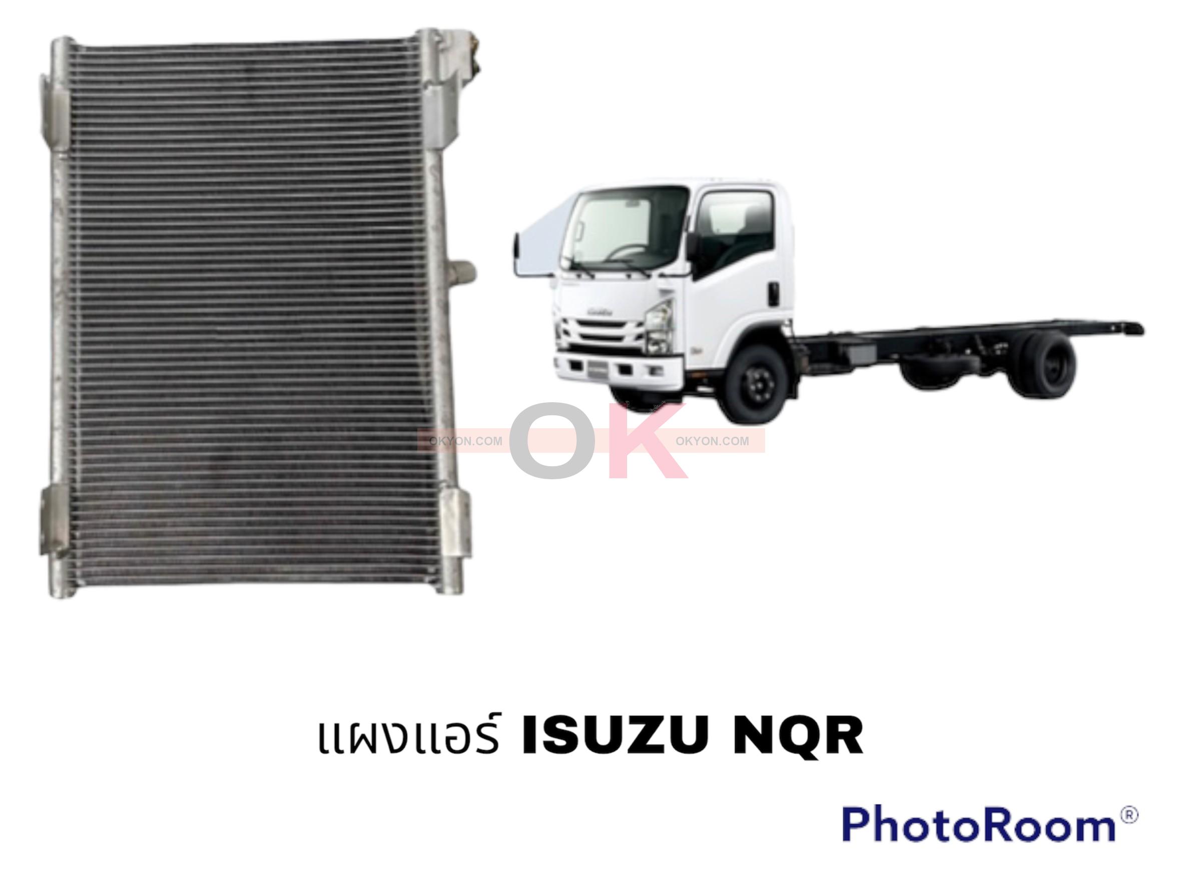 แผงแอร์ ISUZU NQR STA 6ล้อ