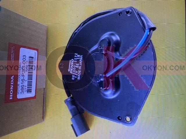 มอเตอร์พัดลม 3เหลี่ยมกลาง HONDA 2572 ปลั๊กเทาทุกรุ่น DENSO แท้