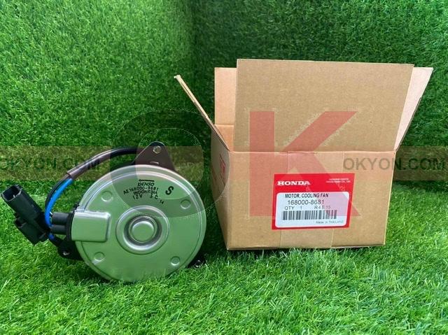 มอเตอร์พัดลม HONDA ACCORD 2008-2017 เครื่อง 2.4 ฝั่งคนขับ 8681 DENSO แท้