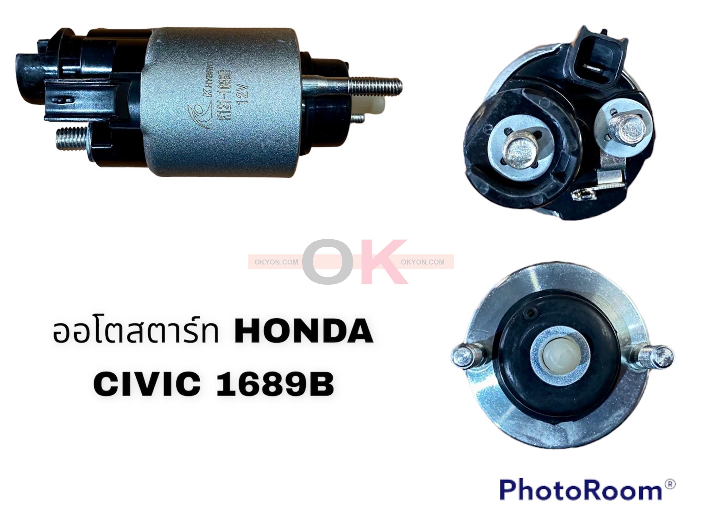 ออโตสตาร์ท HONDA CIVIC 2006 FD 1689b 12V