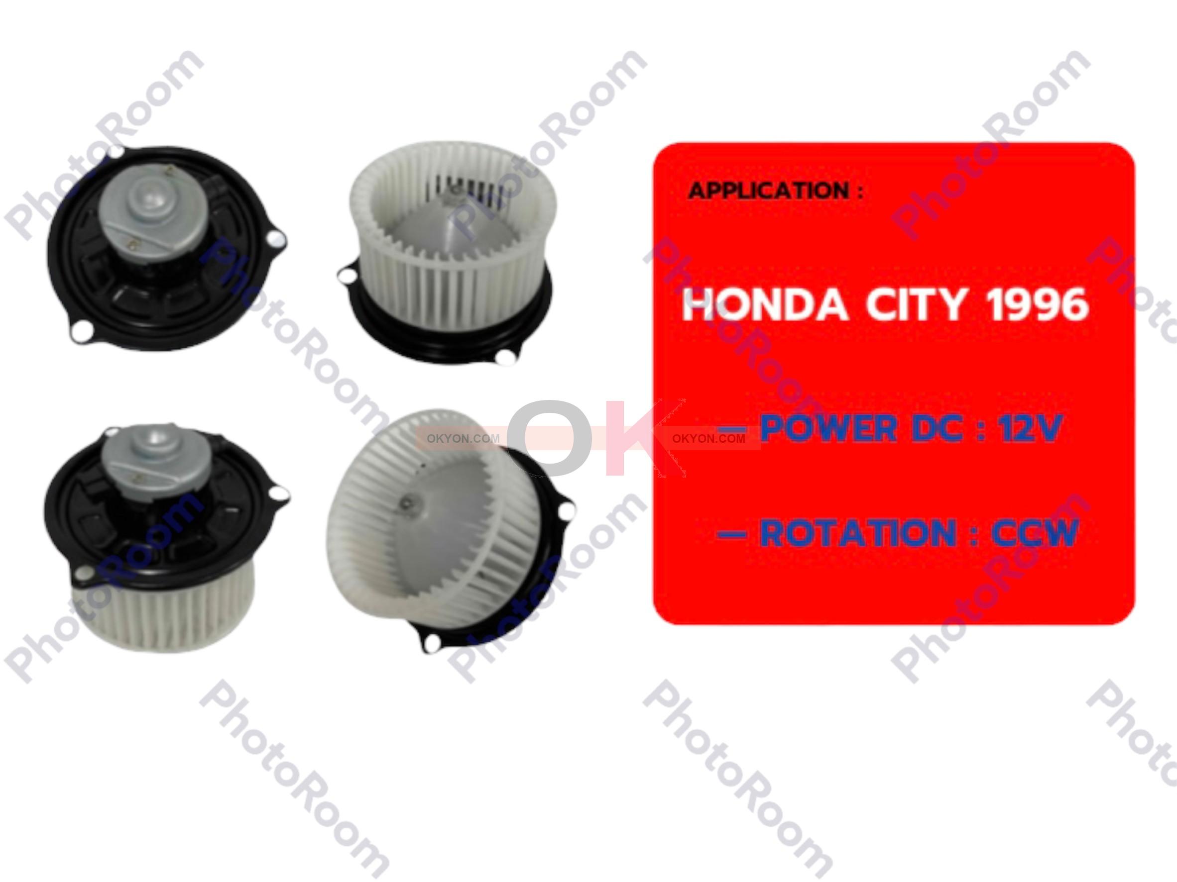 พัดลมโบลเวอร์แอร์ HONDA CITY 1996 KUBOTA HY/JT*