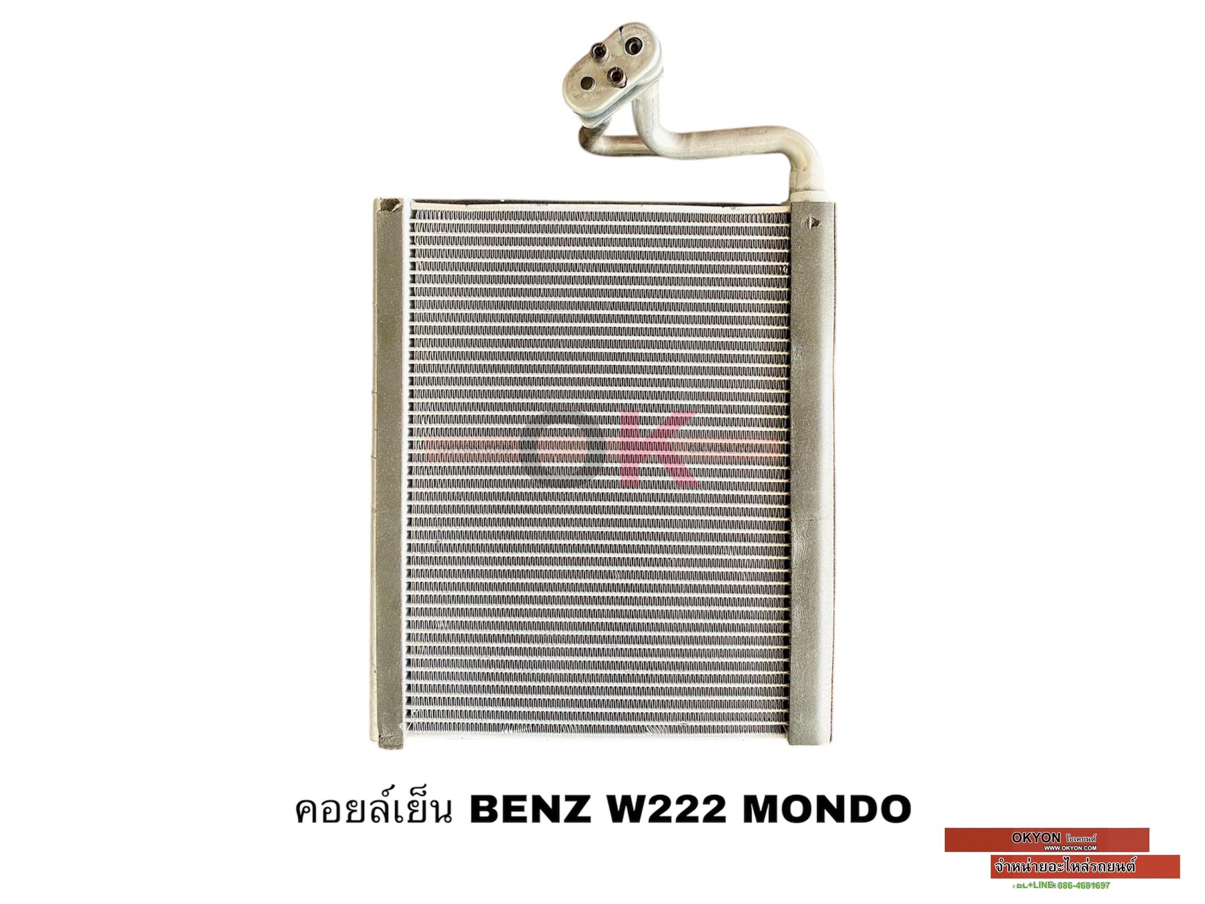 คอยล์เย็น BENZ W222 MONDO S/*