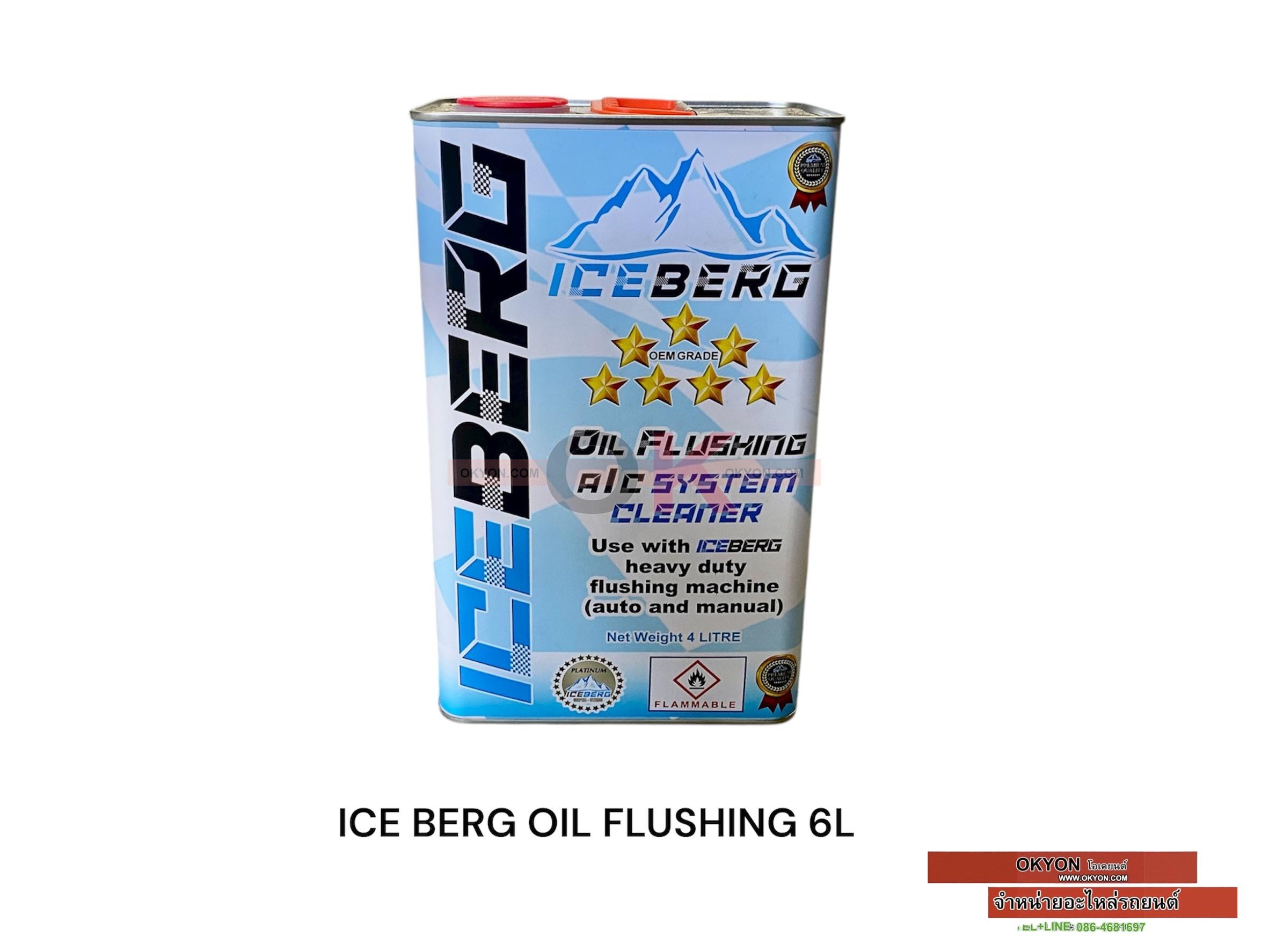 น้ำยา FLUSHING ICE BERG 4L