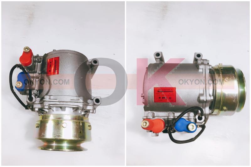 คอมแอร์บิ้ว MITSUBISHI GLX 1.6 R134A ซ้าย-ฟัน