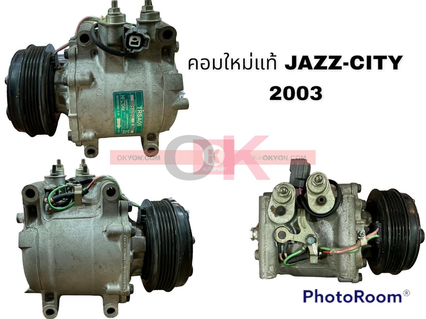 คอมแอร์แท้ HONDA JAZZ CITY 2003