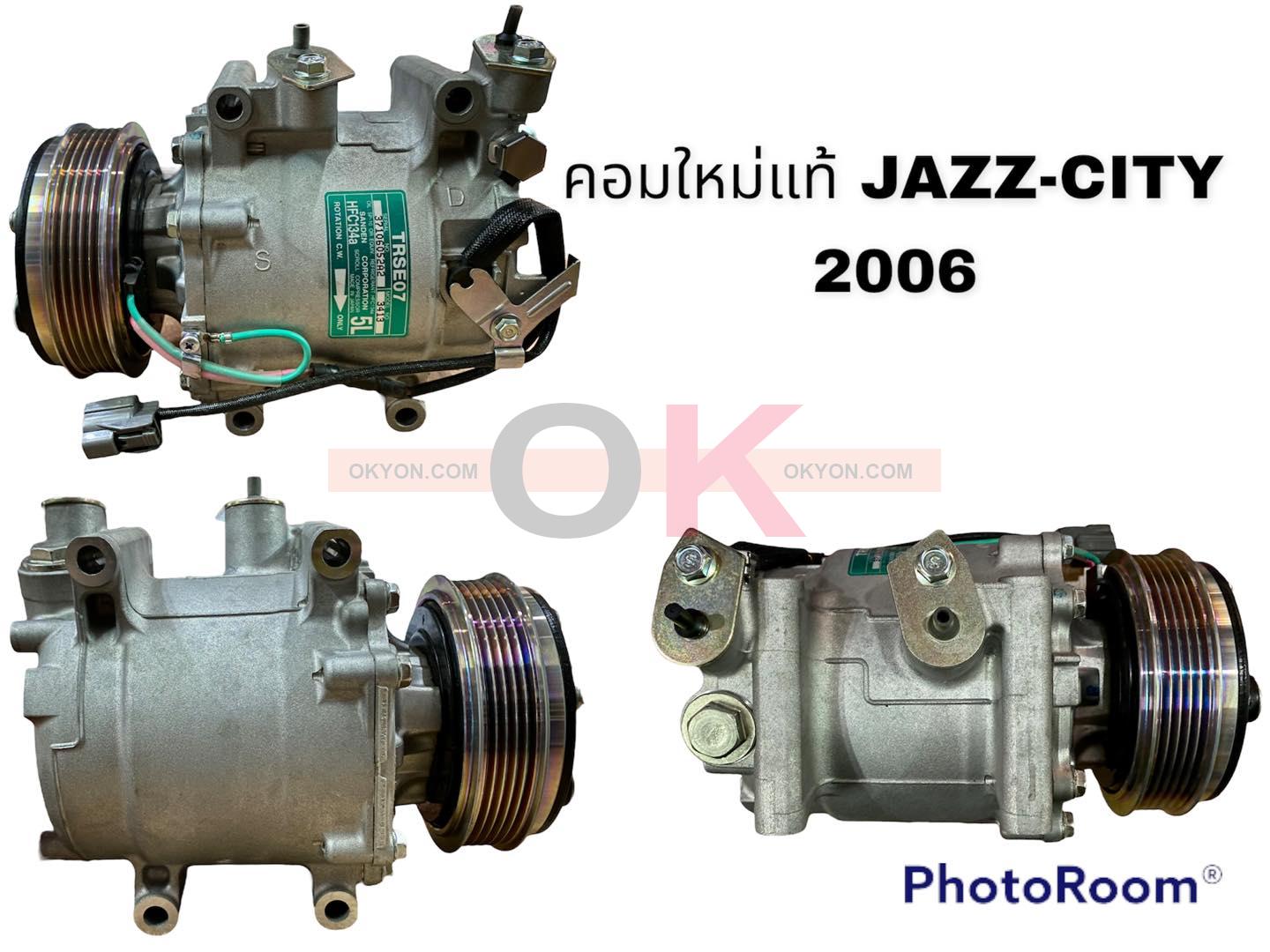 คอมแอร์แท้ HONDA JAZZ CITY 2006