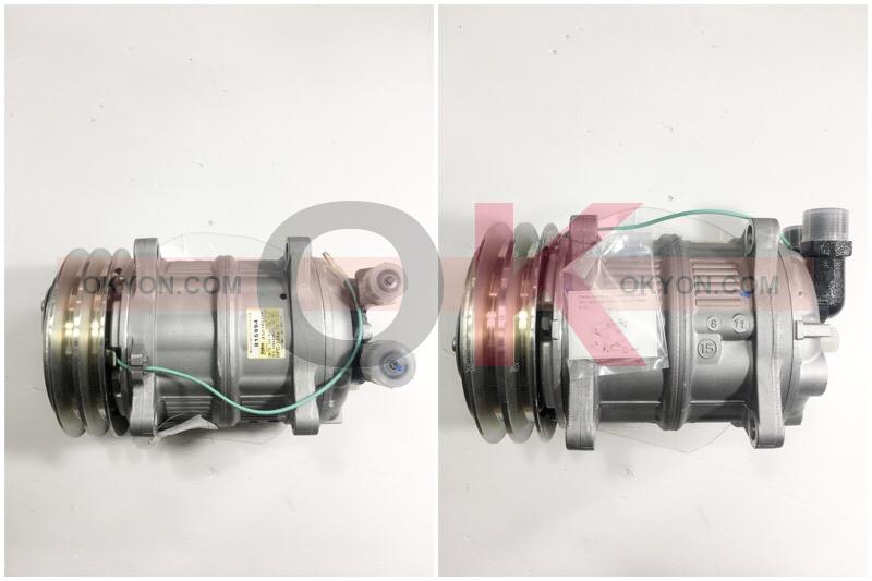 คอมแอร์ใหม่ KIKI 24V 8หู เกลียวโอริงPACO/W/N