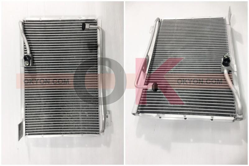 แผงแอร์ ISUZU DECA ll ( หัวเกลียว ข้าง แปะข้าง ) M24 QL*