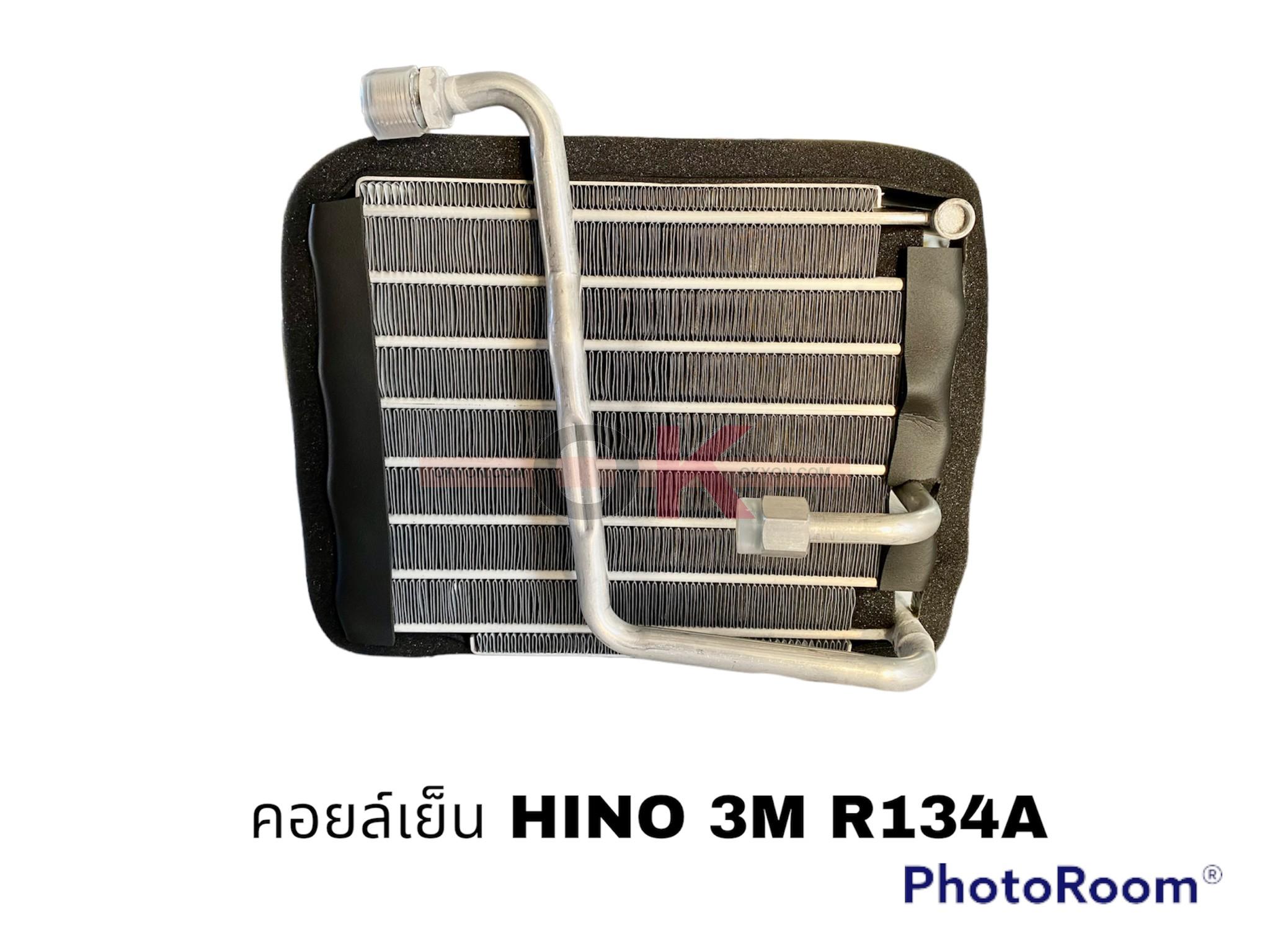 คอยล์เย็น HINO 3M 134A นำเข้า QL*