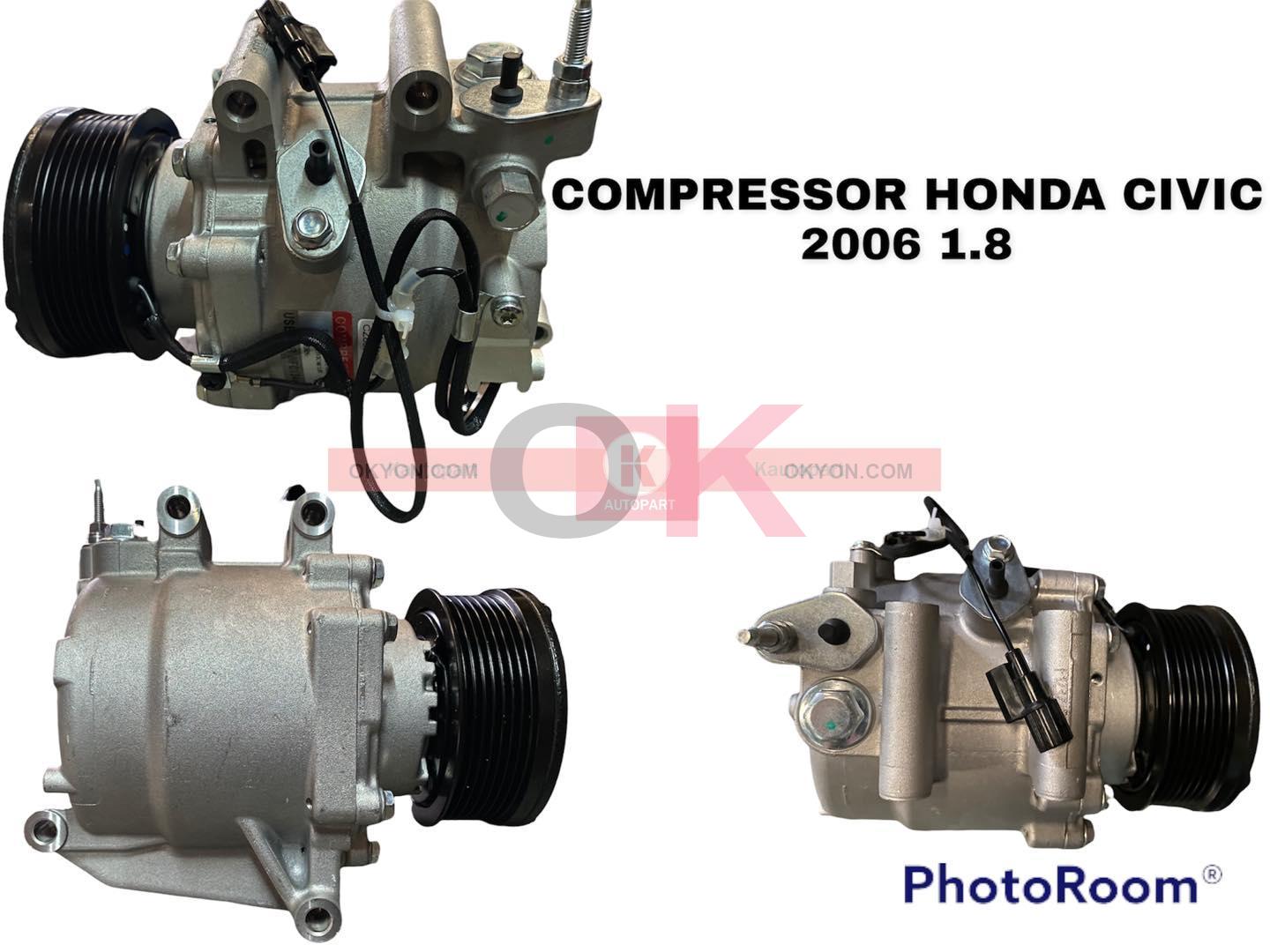 คอมแอร์ใหม่ HONDA CIVIC 2006 1.8 T/STA