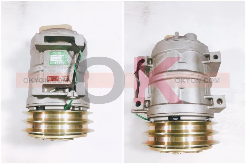 คอมแอร์บิ้ว ISUZU DECA KIKI TURBO 1A รูใหญ่ ออกหลัง 24V