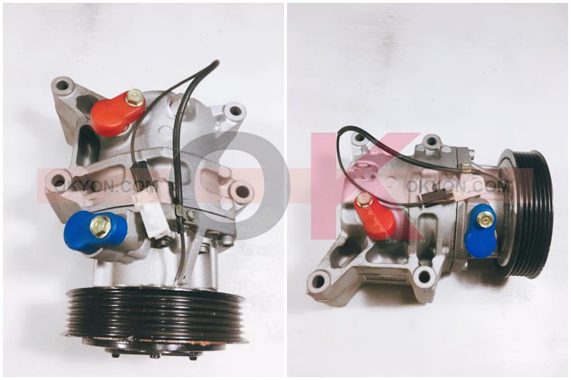 คอมแอร์บิ้ว MAZDA 2 CALSONIC
