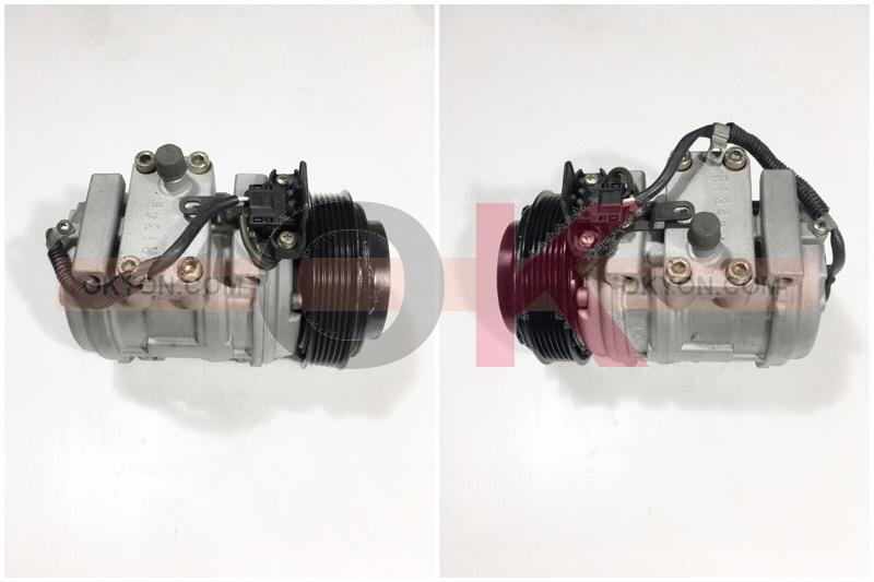 คอมแอร์บิ้ว BENZ 10PA17 E 220 W 124  134a  ท่อแป๊ะหลังคู่