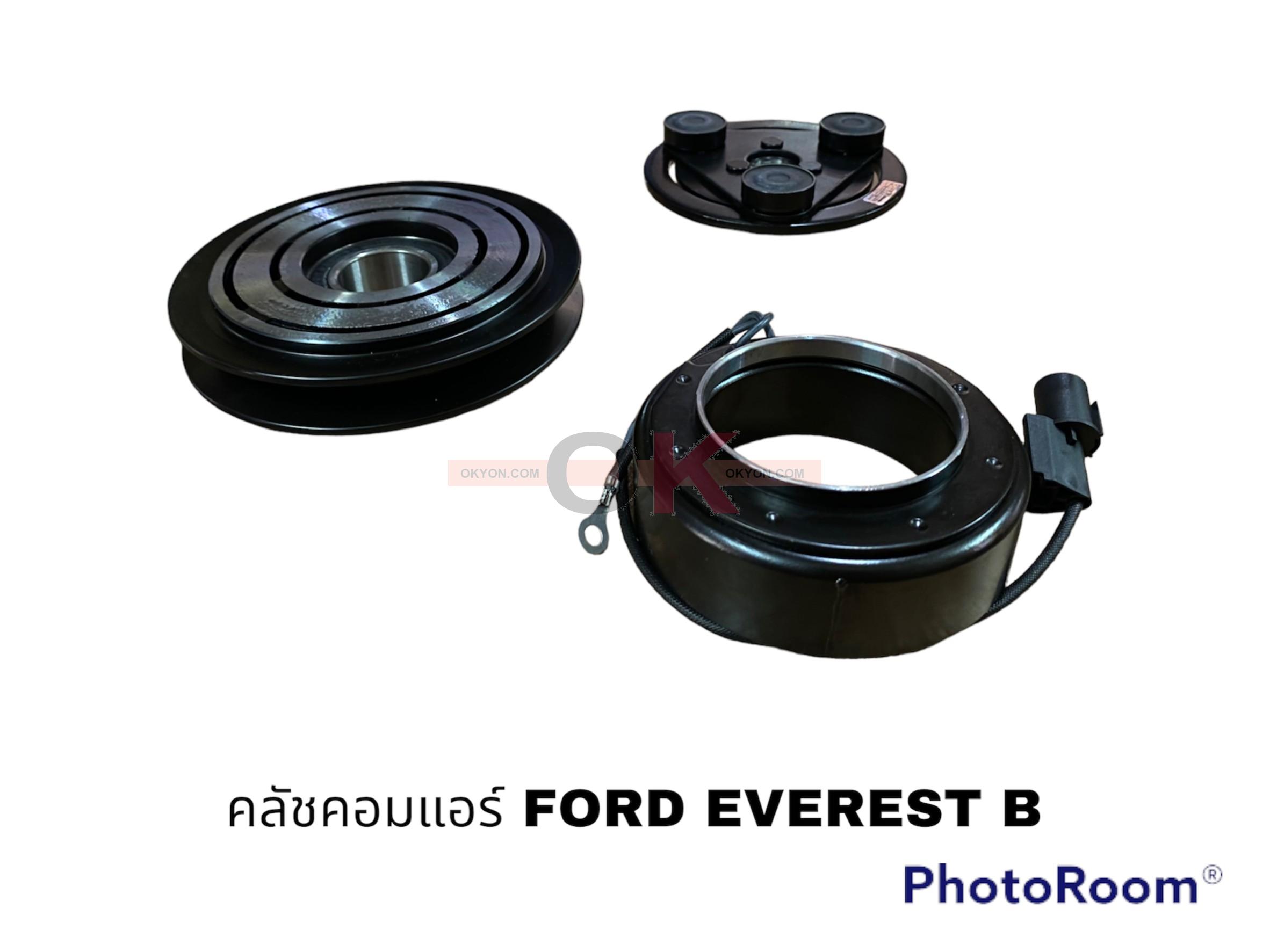 ครัชคอมแอร์ FORD EVEREST ร่องB W/*