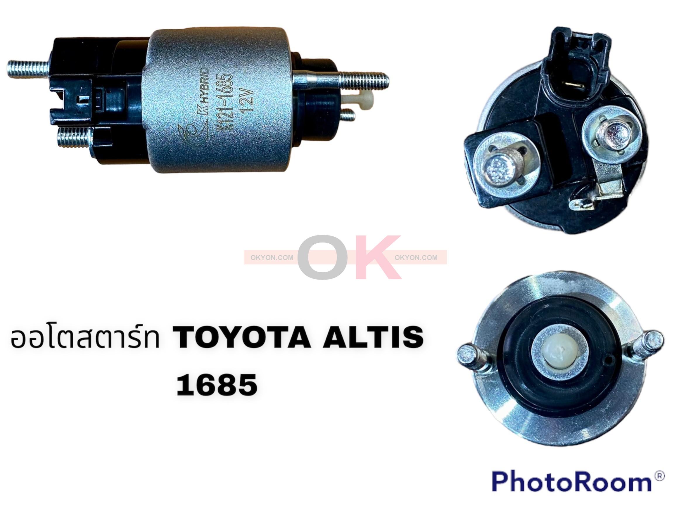 ออโตสตาร์ท TOYOTA ALTIS LIMO 1685 TMM12V