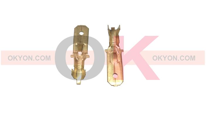 หัวสายแบนเสียบ ตัวผู้