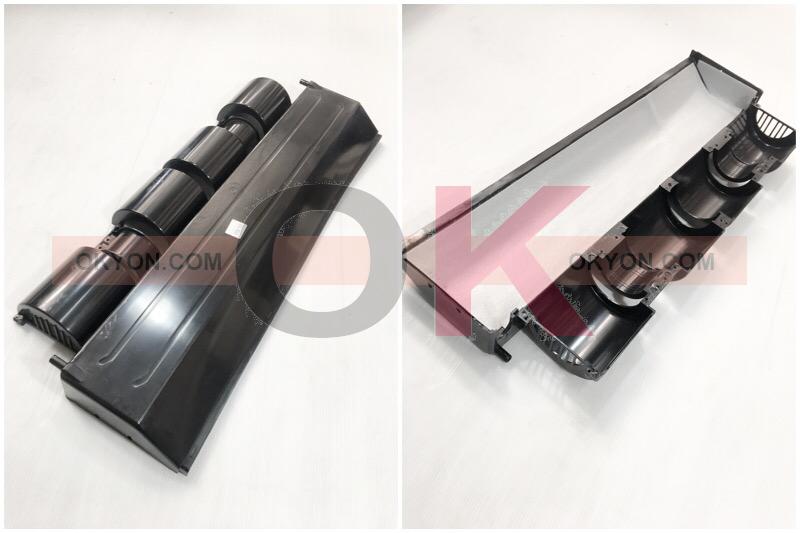 ฝาประกอบตู้แอร์ บน MICRO BUS สีดำ