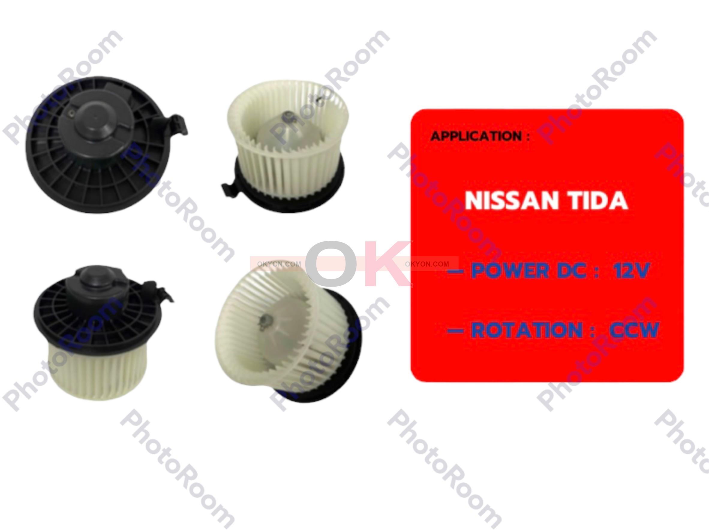 พัดลมโบลเวอร์แอร์ NISSAN TIDA CUBE LAVINA JT*