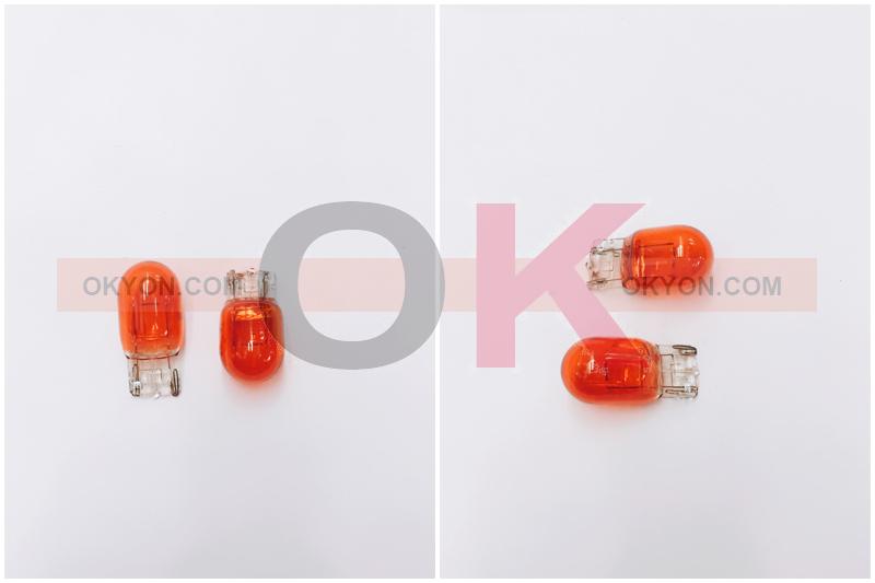 หลอดไฟ T20 1ไส้ส้ม 12V