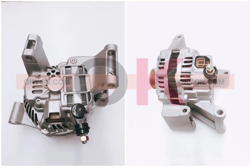 ไดชาร์จบิ้ว MAZDA 2 ฟรีล็อค ปลั๊กรี3ขา LS