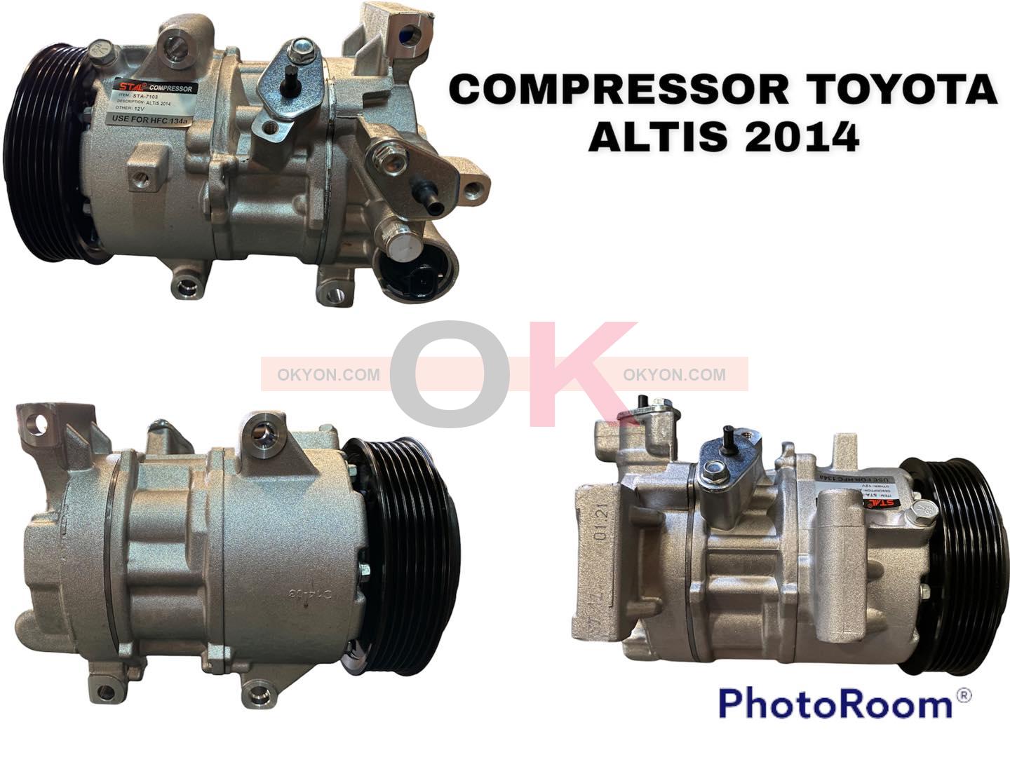 คอมแอร์ใหม่ TOYOTA ALTIS 2014 /JT/S*/ STA RR/*