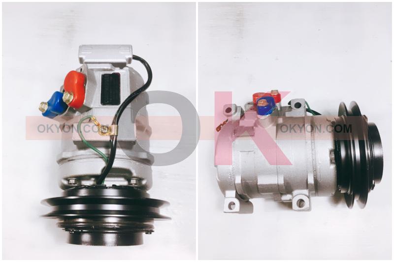 คอมแอร์บิ้ว HINO 10S15 24V 1A ซ้าย 