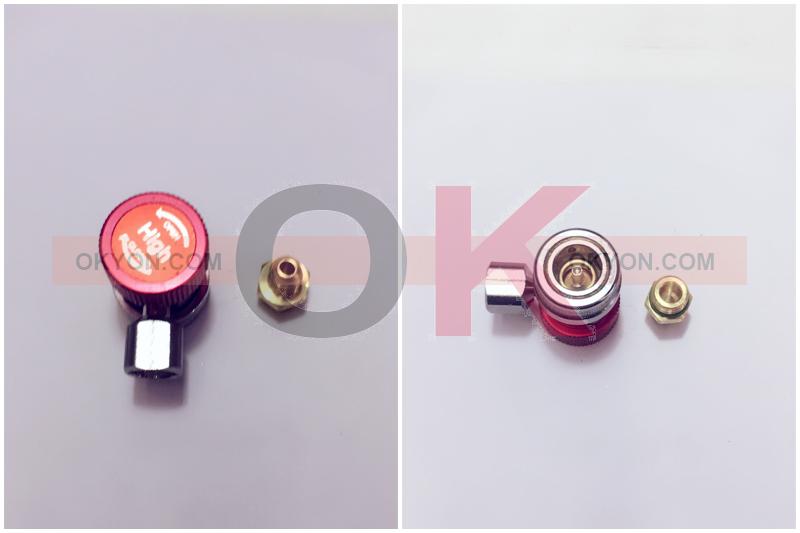 คอปเปอร์ R134A HIGH (สีแดง) HY