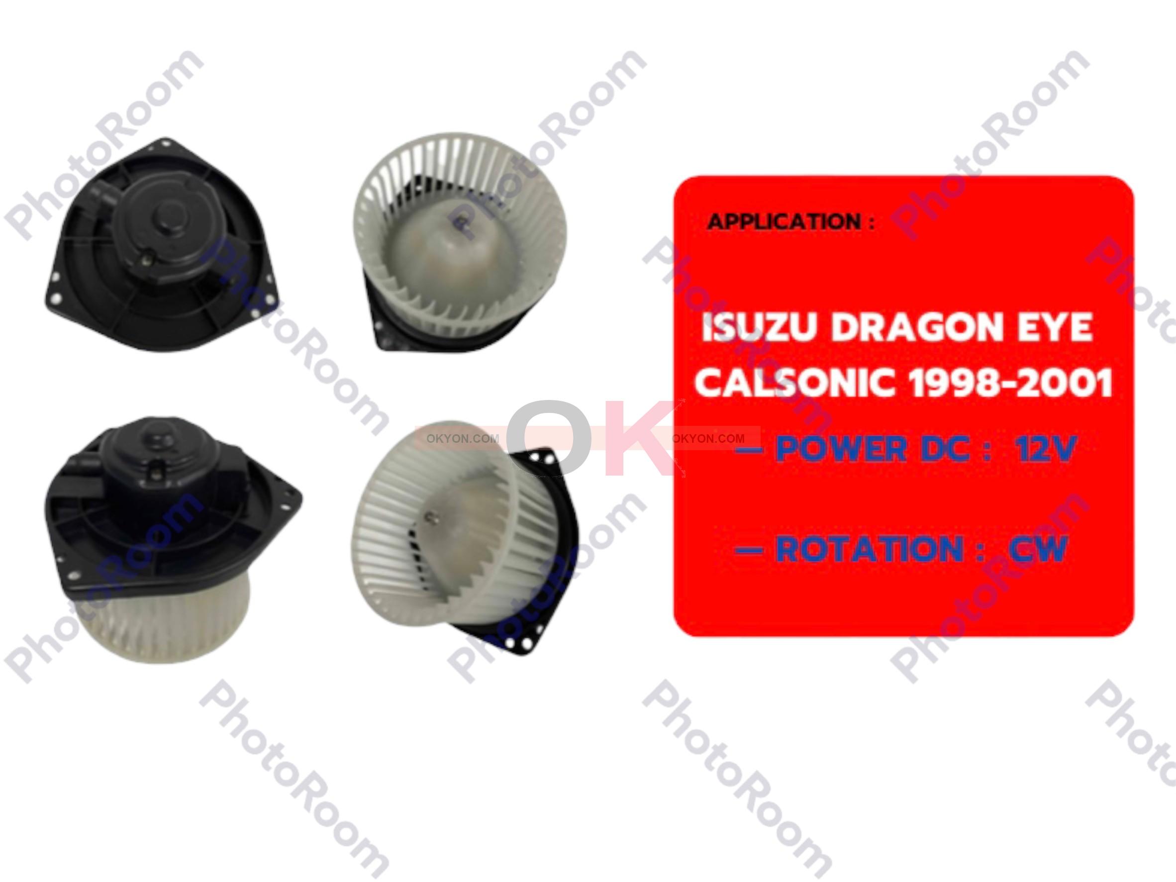 พัดลมโบลเวอร์แอร์ ISUZU CALSONIC JT*