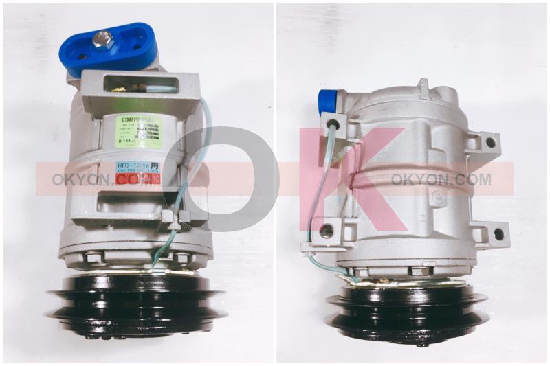 คอมแอร์บิ้ว ISUZU DECA KIKI 24V รูใหญ่ A