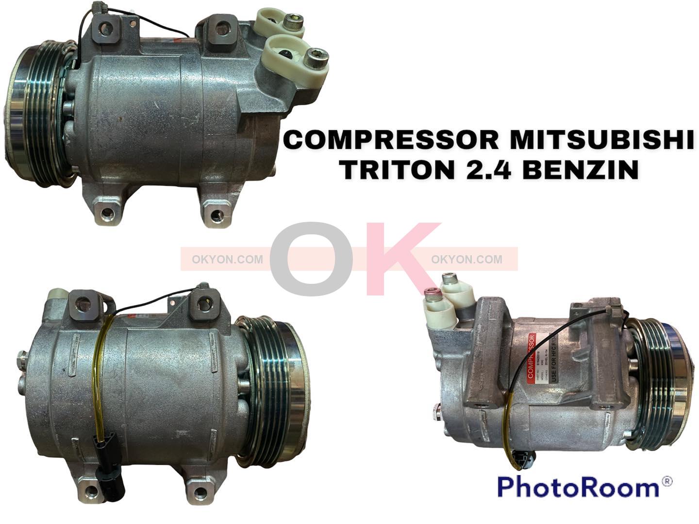 คอมแอร์ใหม่ MITSHUBISHI TRITON 4 PK 2.4 CNG T/RR**